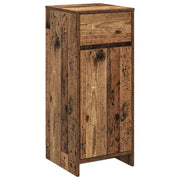 Badkamerkast 35x36,5x85 cm oud hout