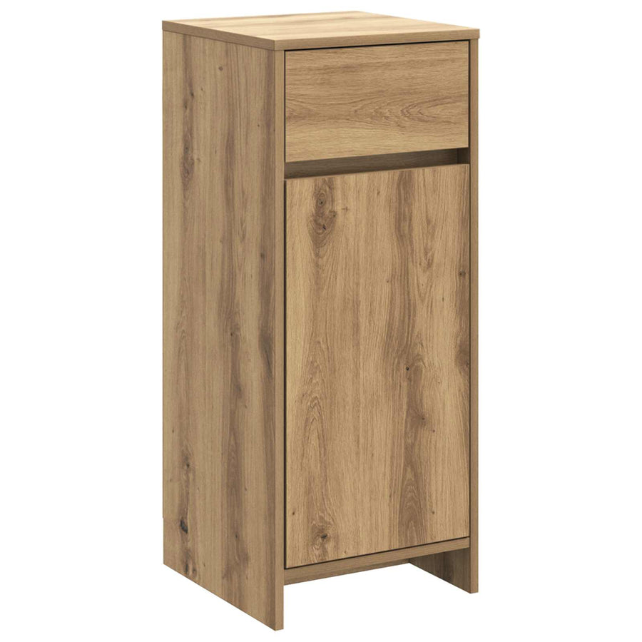 Badkamerkast Artisanaal eiken 35 x 36,5 x 85 cm Bewerkt hout