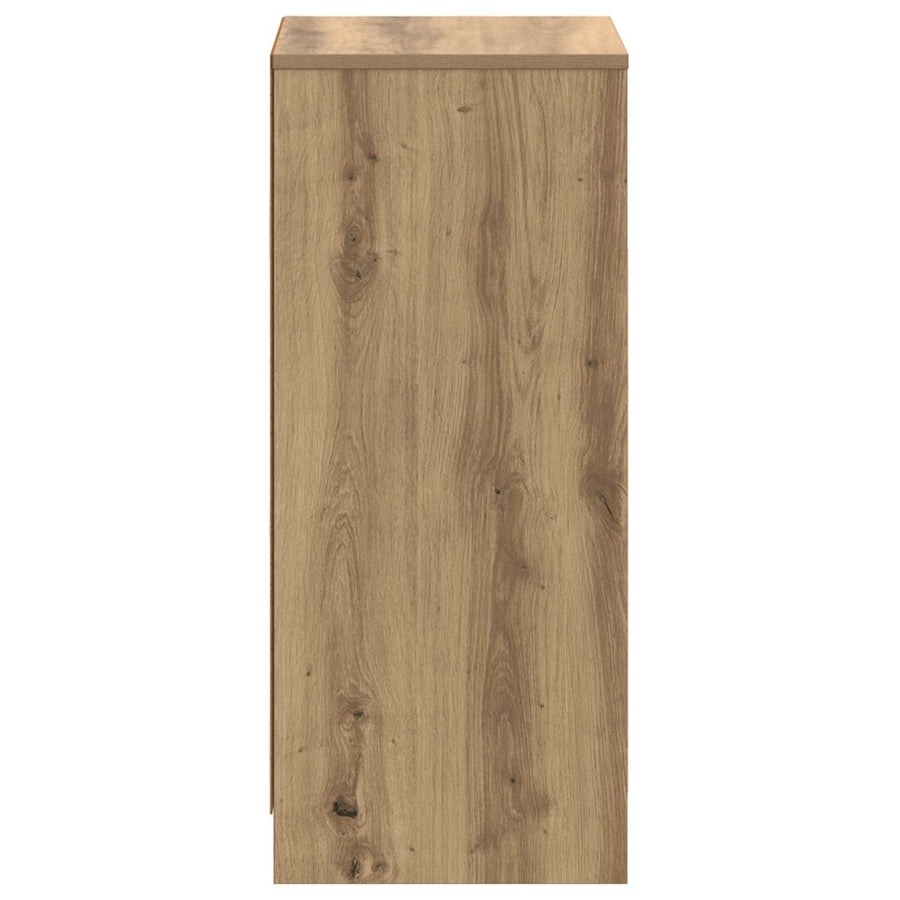 Badkamerkast Artisanaal eiken 35 x 36,5 x 85 cm Bewerkt hout