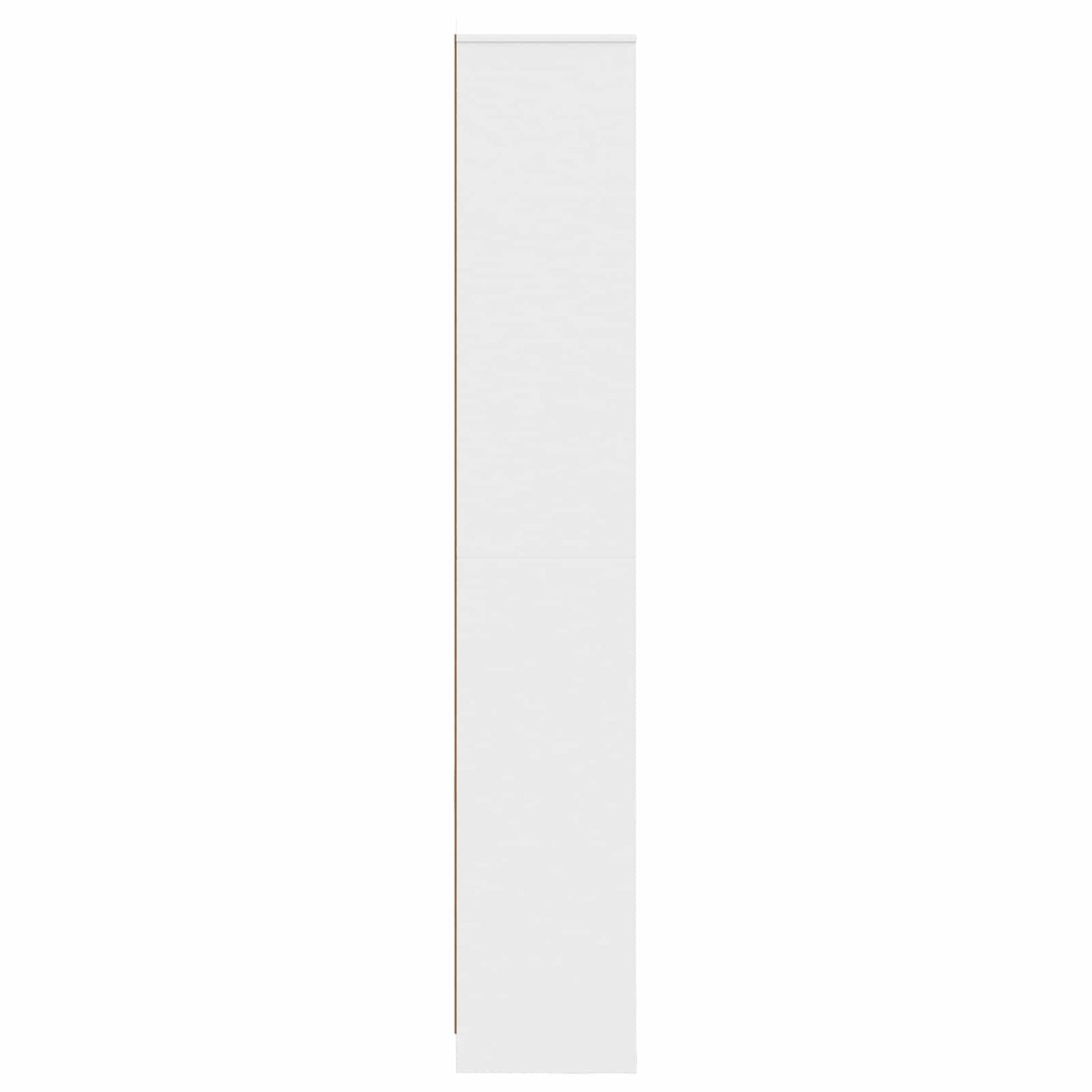 Badkamerkast Wit 30 x 33 x 190 cm Bewerkt hout