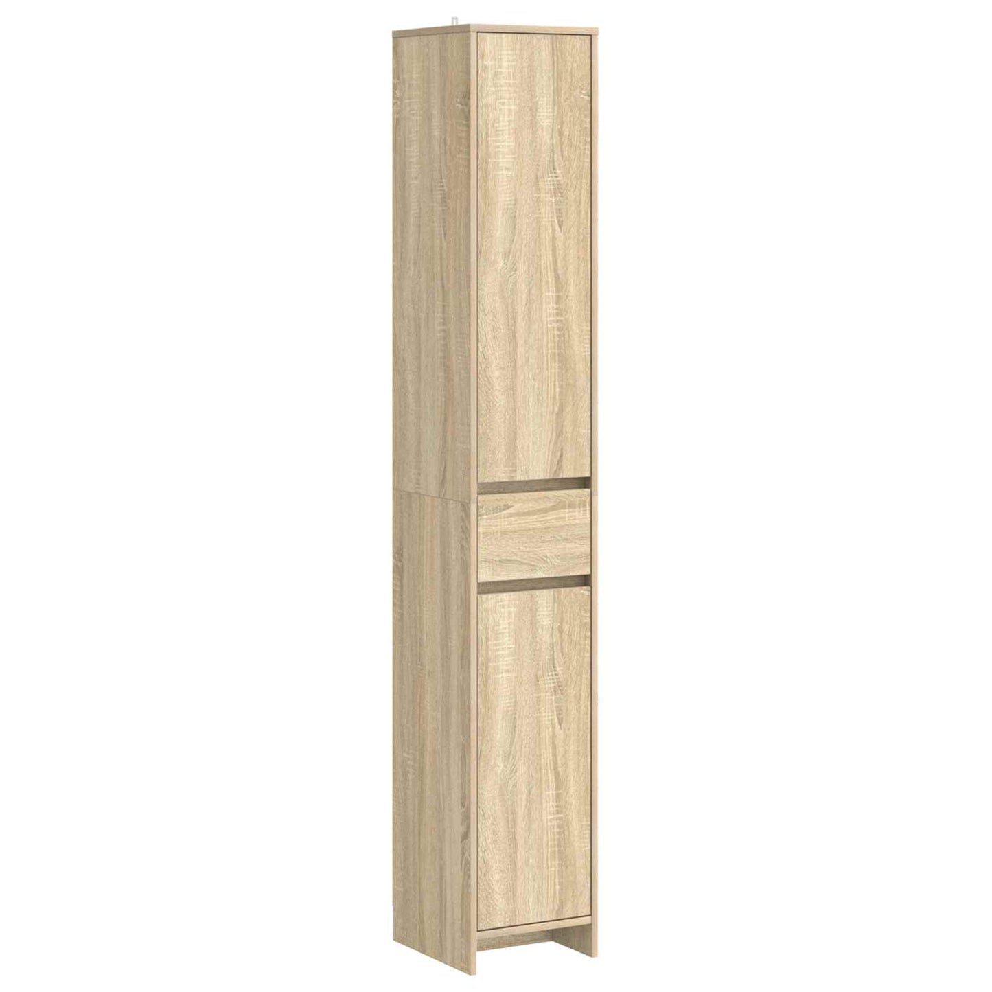 Badkamerkast Sonoma Eiken 30 x 33 x 190 cm Bewerkt hout