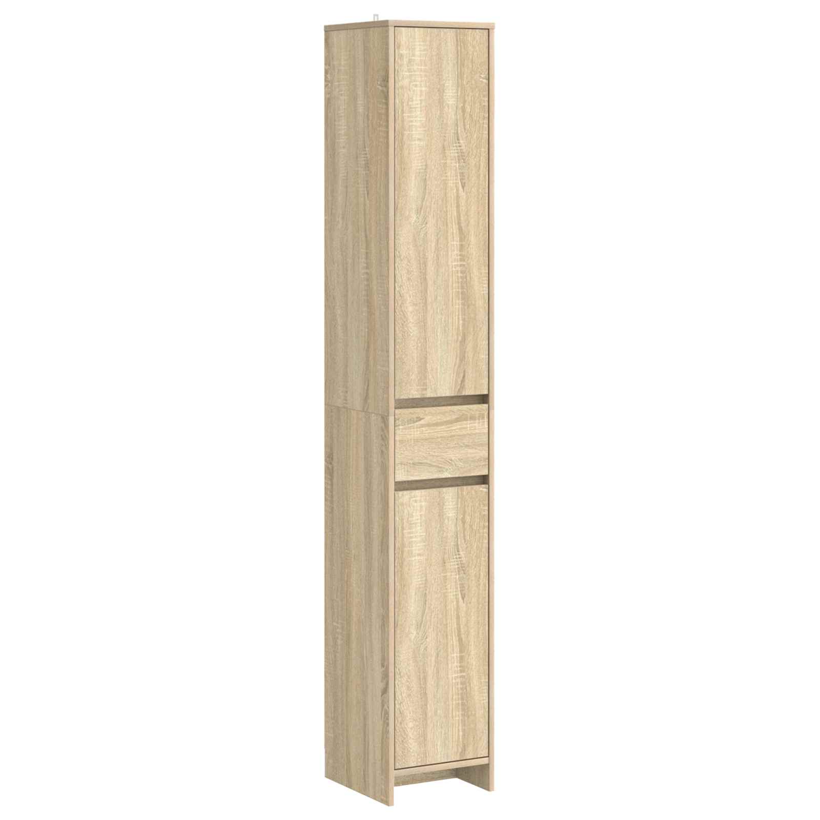 Badkamerkast Sonoma Eiken 30 x 33 x 190 cm Bewerkt hout