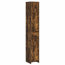 Badkamerkast Gerookt eiken 30 x 33 x 190 cm Bewerkt hout