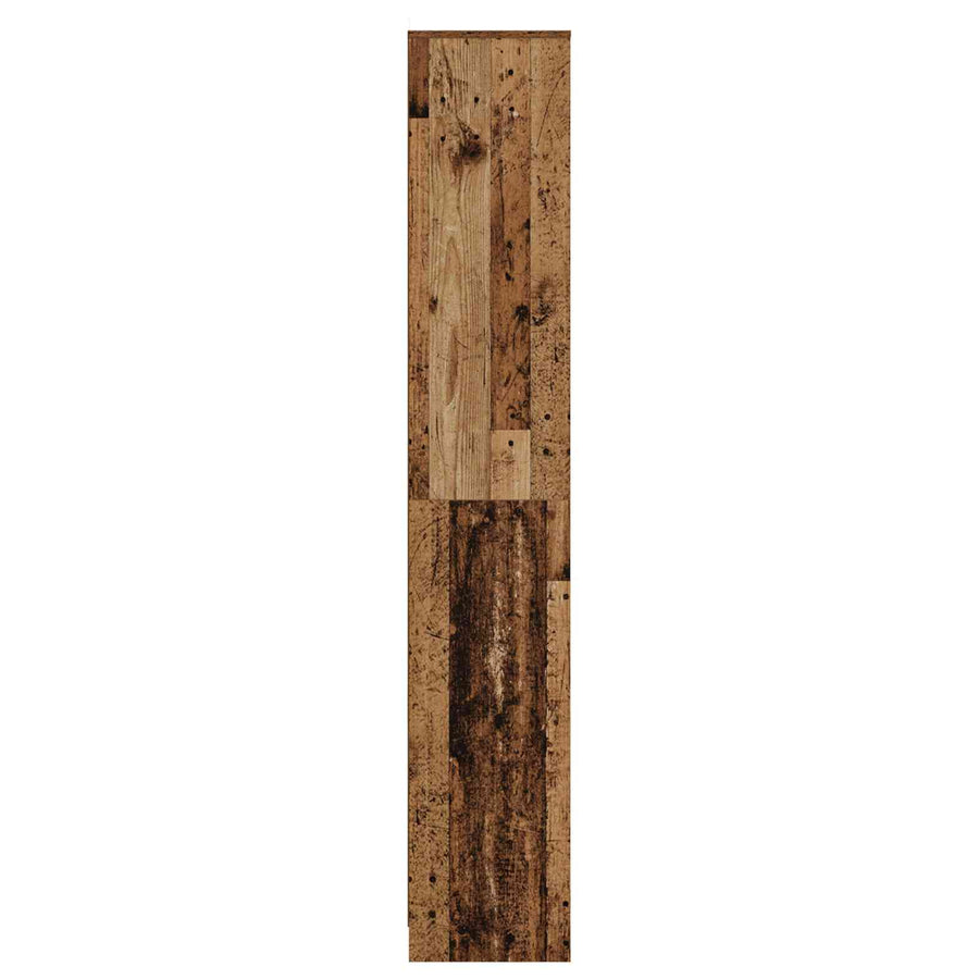 Badkamerkast Oud hout 30 x 33 x 190 cm Bewerkt hout