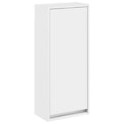 Wall-Mounted Vanity Unit White 35 x 20 x 81 cm Engineered Wood