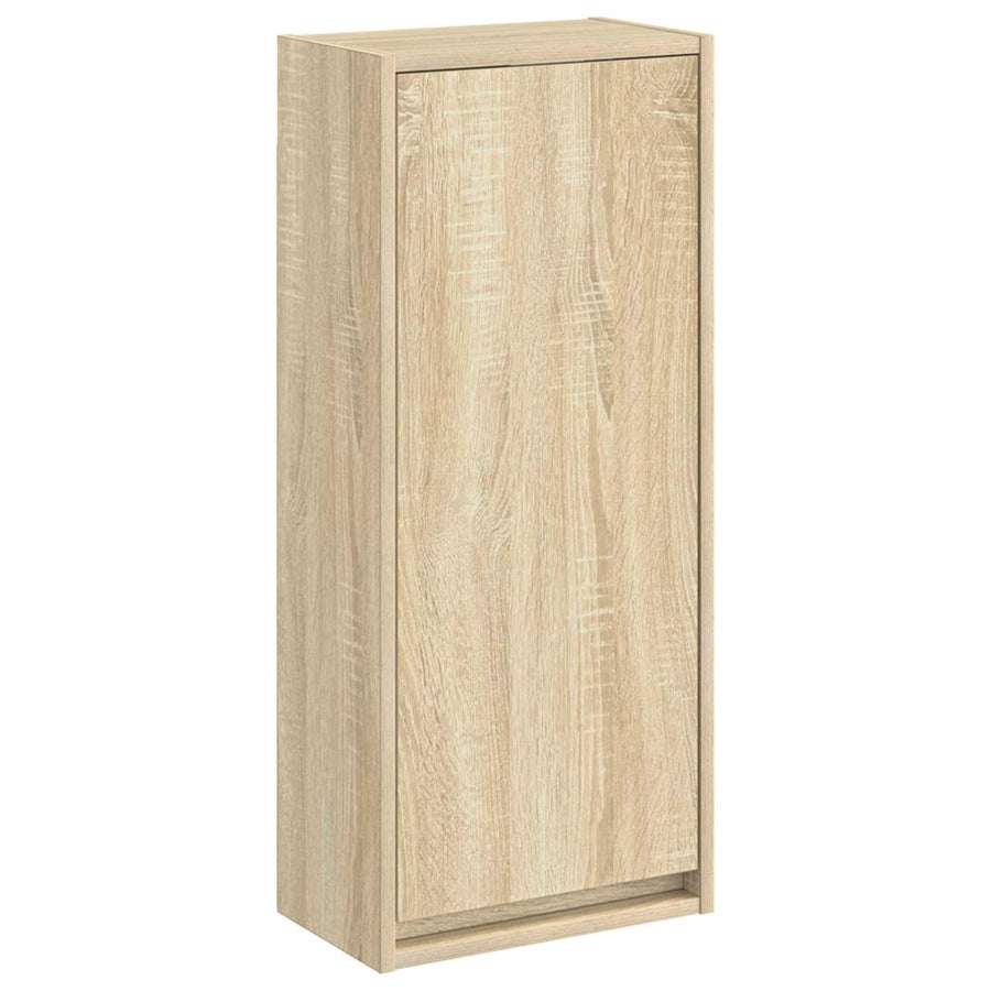 Wandgemonteerde wastafelmeubel Sonoma Eiken 35 x 20 x 81 cm