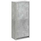 Wall-mounted Bathroom Vanity Concrete Grey 35 x 20 x 81 cm