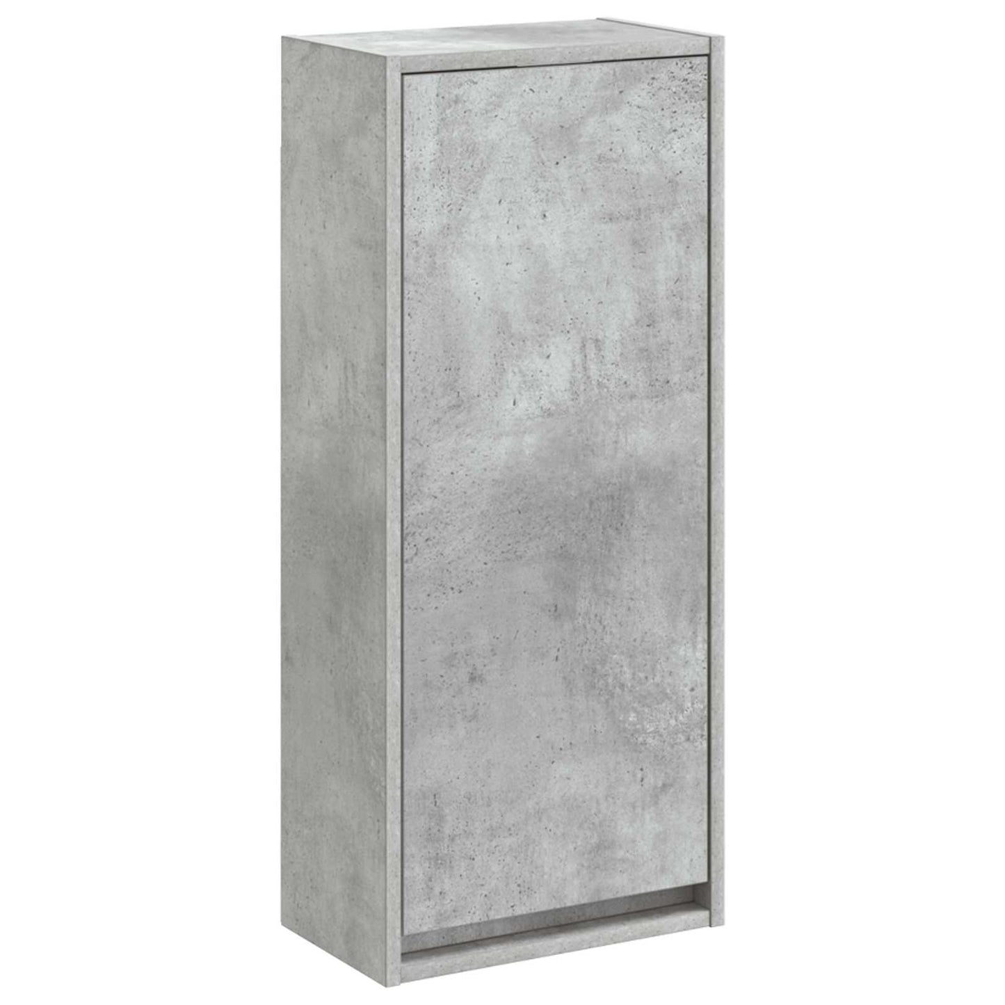 Wandgemonteerde wastafelmeubel Betongrijs 35 x 20 x 81 cm