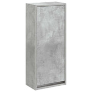 Wastafelmeubel wandmontage 35x20x81 cm betongrijs