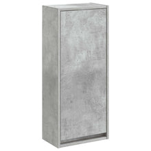 Wandgemonteerde wastafelmeubel Betongrijs 35 x 20 x 81 cm