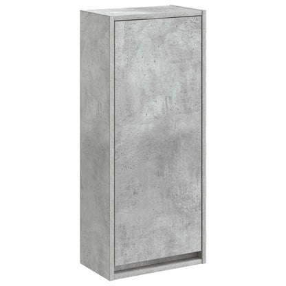 Wandgemonteerde wastafelmeubel Betongrijs 35 x 20 x 81 cm