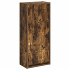Wall-mounted Vanity Unit Smoked Oak 35 x 20 x 81 cm