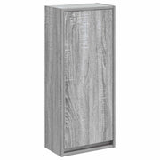 Wastafelmeubel wandmontage 35x20x81 cm grijs