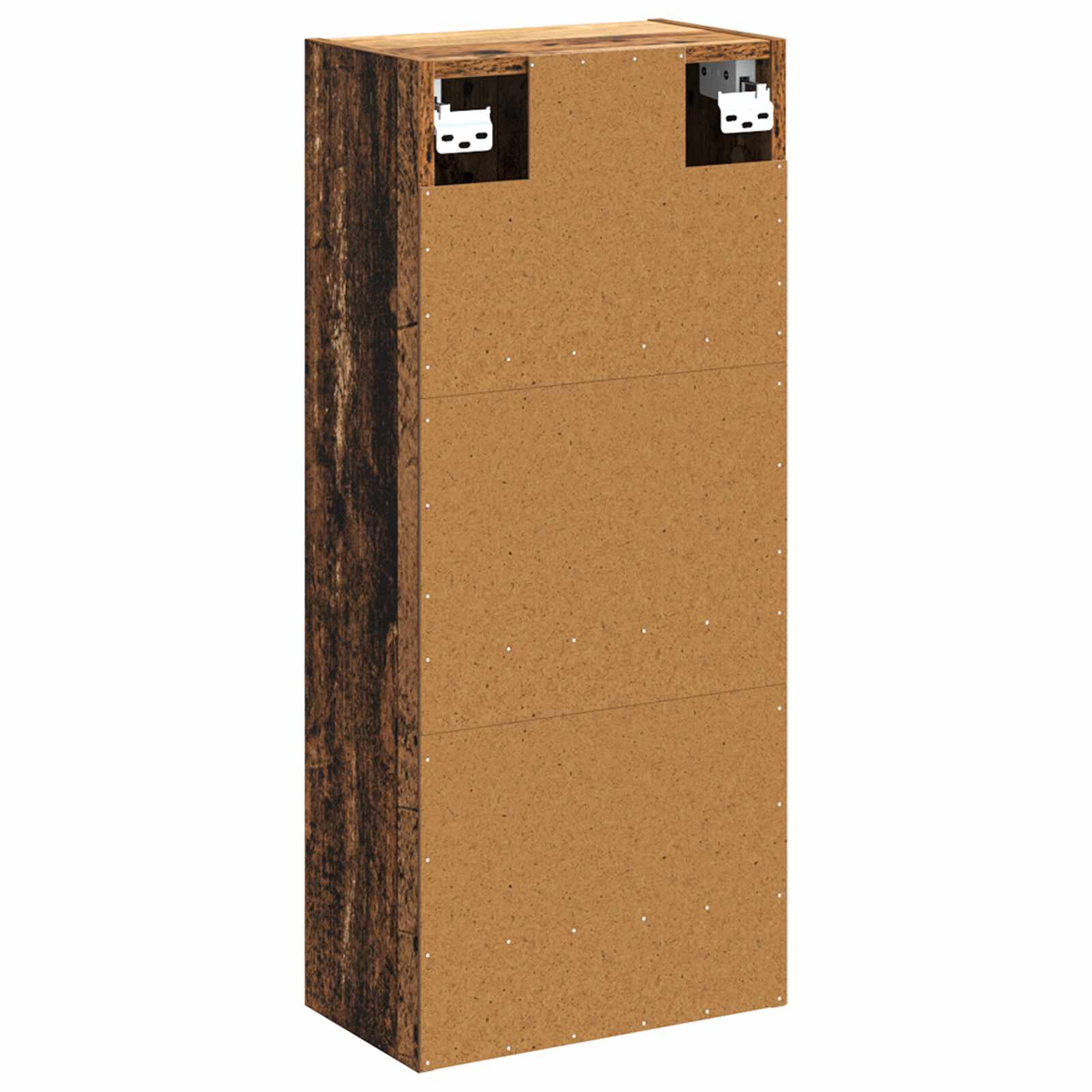 Wandgemonteerde wastafelmeubel Oud hout 35 x 20 x 81 cm