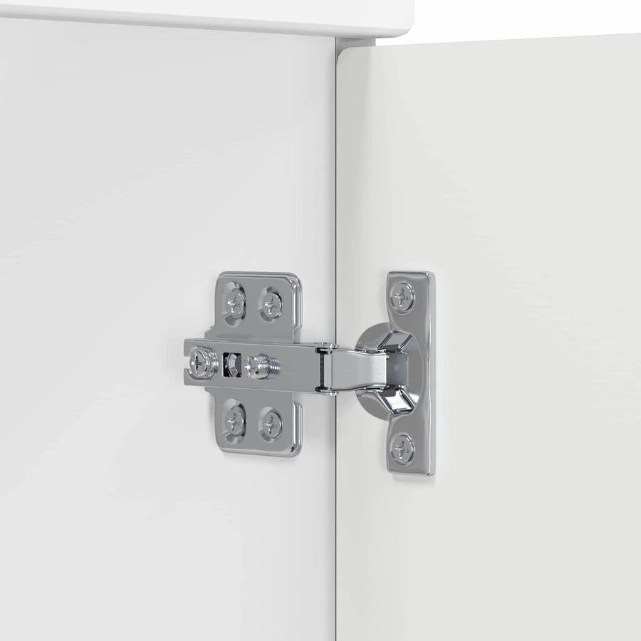 Badkamermeubel met Wasbak Wit 42 x 40 x 84,5 cm Bewerkt hout