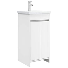 Badkamermeubel met Wasbak Wit 42 x 40 x 84,5 cm Bewerkt hout