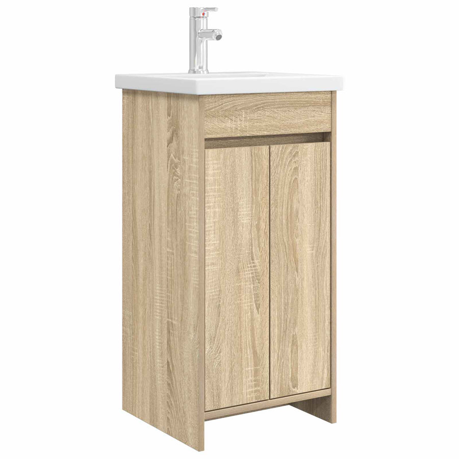 Badkamermeubel met Wasbak Sonoma Eiken 42 x 40 x 84,5 cm