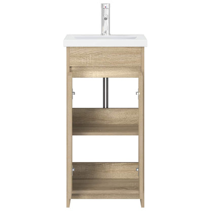 Badkamermeubel met Wasbak Sonoma Eiken 42 x 40 x 84,5 cm