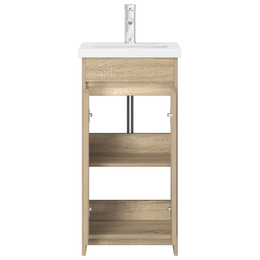 Badkamermeubel met Wasbak Sonoma Eiken 42 x 40 x 84,5 cm