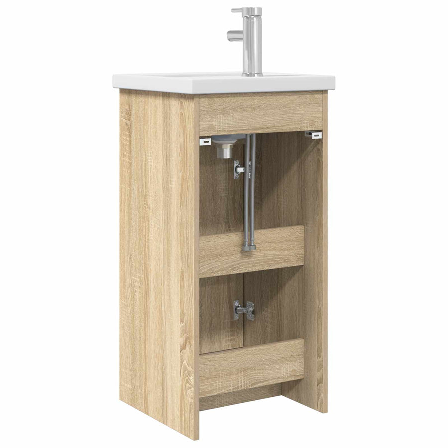 Badkamermeubel met Wasbak Sonoma Eiken 42 x 40 x 84,5 cm