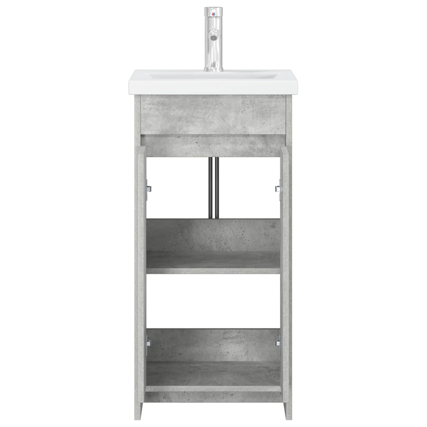 Badkamermeubel met Wasbak Betongrijs 42 x 40 x 84,5 cm