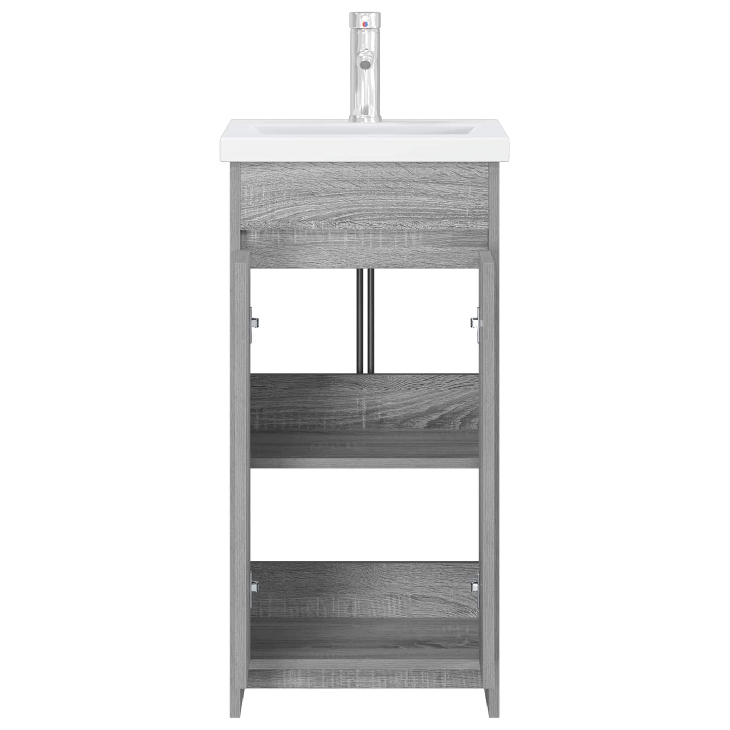 Badkamermeubel met Wasbak Grijs Sonoma 42 x 40 x 84,5 cm