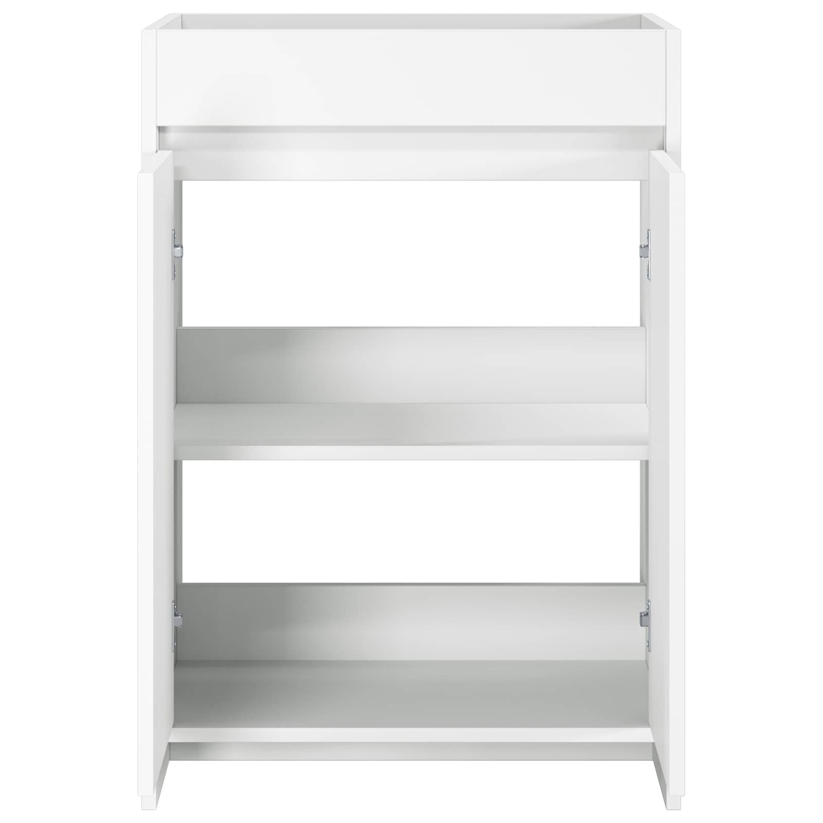 Badkamer Onder Wasbak Kast Wit 56 x 37,5 x 81 cm Bewerkt hout