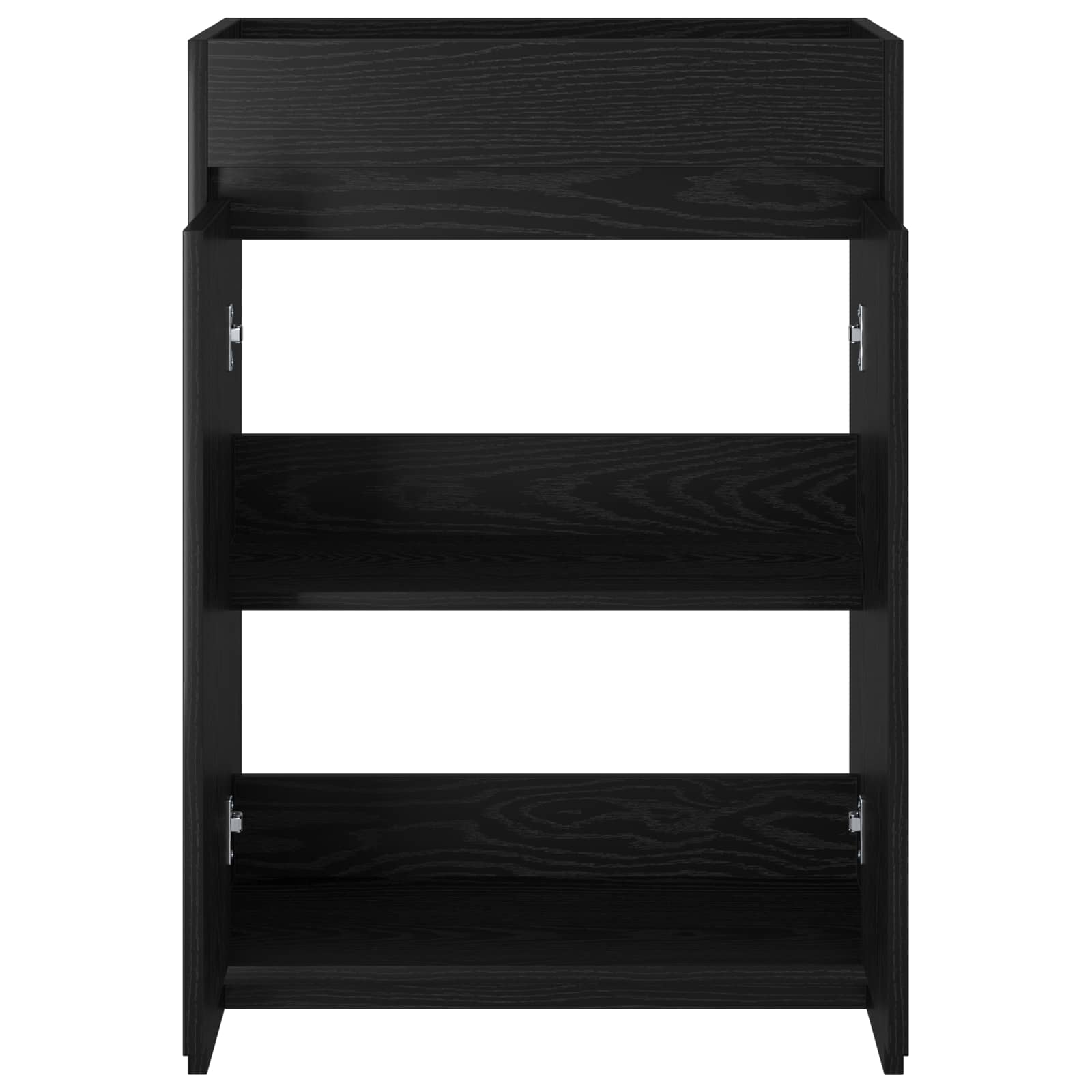 Badkamer Onder Wasbak Kast Zwart eiken 56 x 37,5 x 81 cm