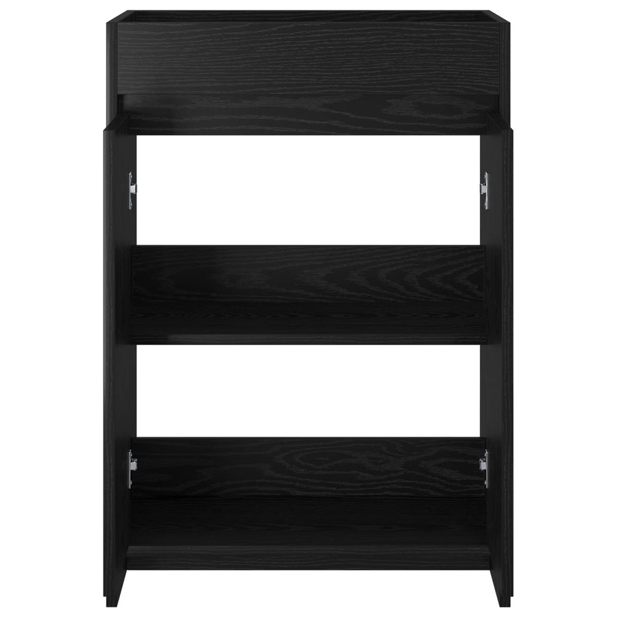 Badkamer Onder Wasbak Kast Zwart eiken 56 x 37,5 x 81 cm