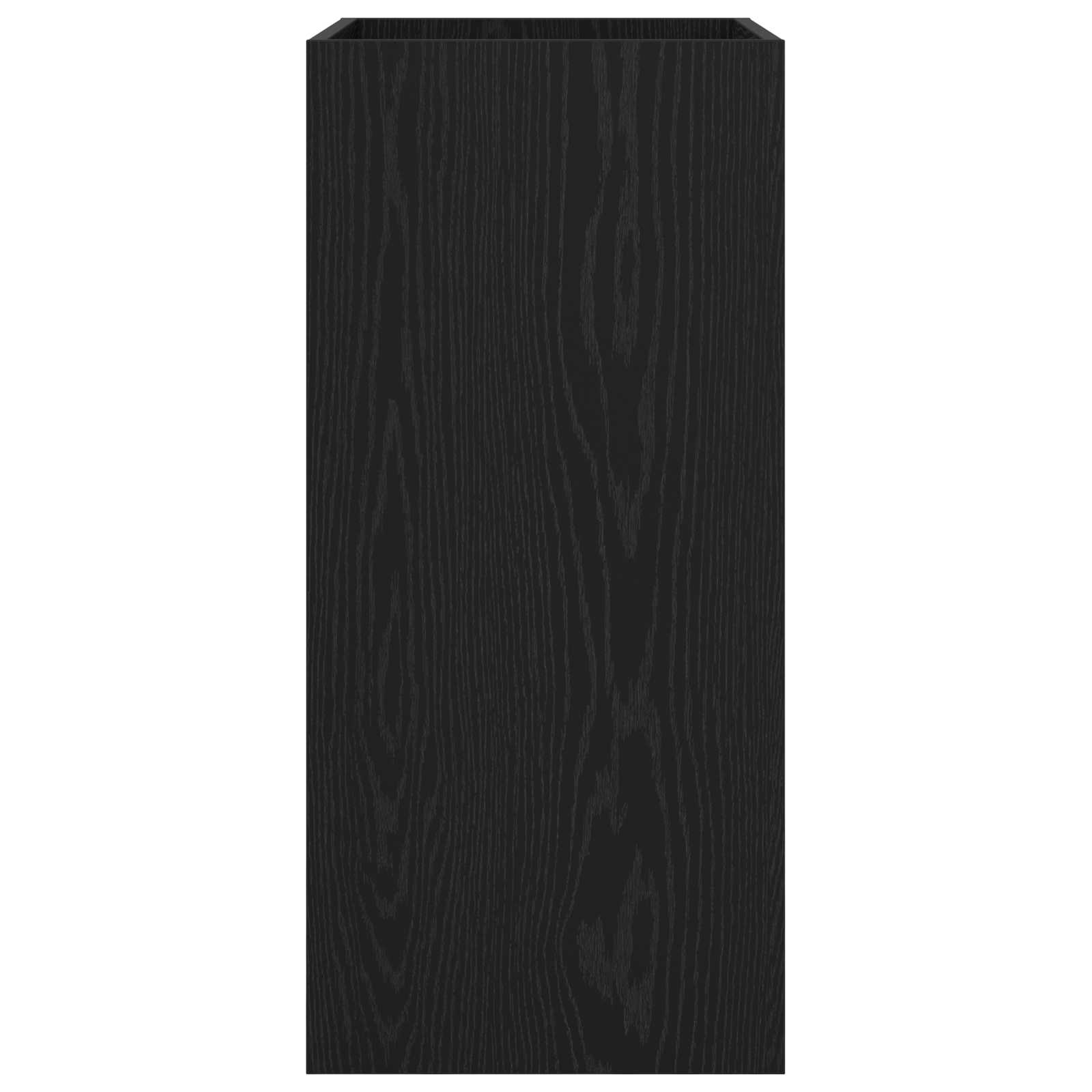 Badkamer Onder Wasbak Kast Zwart eiken 56 x 37,5 x 81 cm