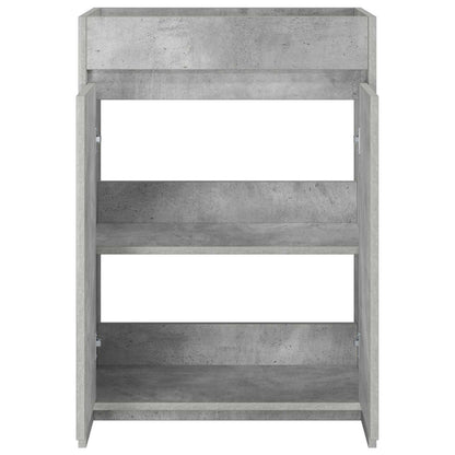 Badkamer Onder Wasbak Kast Betongrijs 56 x 37,5 x 81 cm