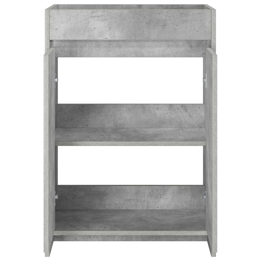 Badkamer Onder Wasbak Kast Betongrijs 56 x 37,5 x 81 cm