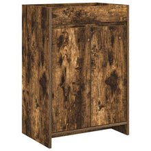 Badkamer Onder Wasbak Kast Gerookt eiken 56 x 37,5 x 81 cm