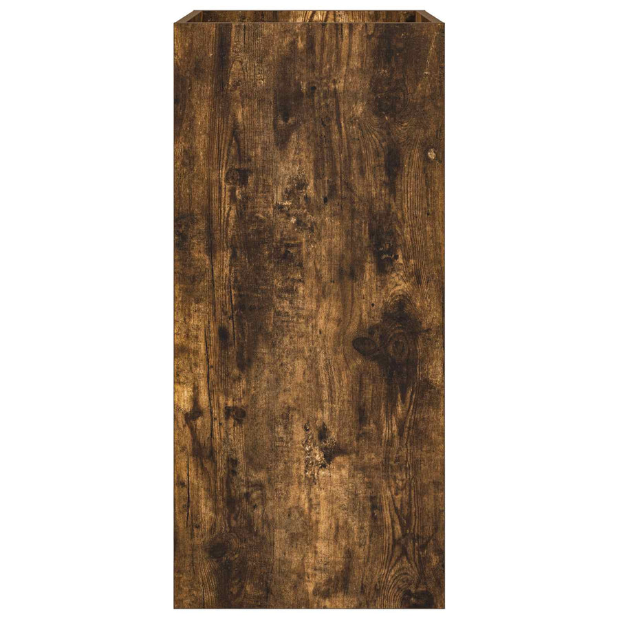Badkamer Onder Wasbak Kast Gerookt eiken 56 x 37,5 x 81 cm