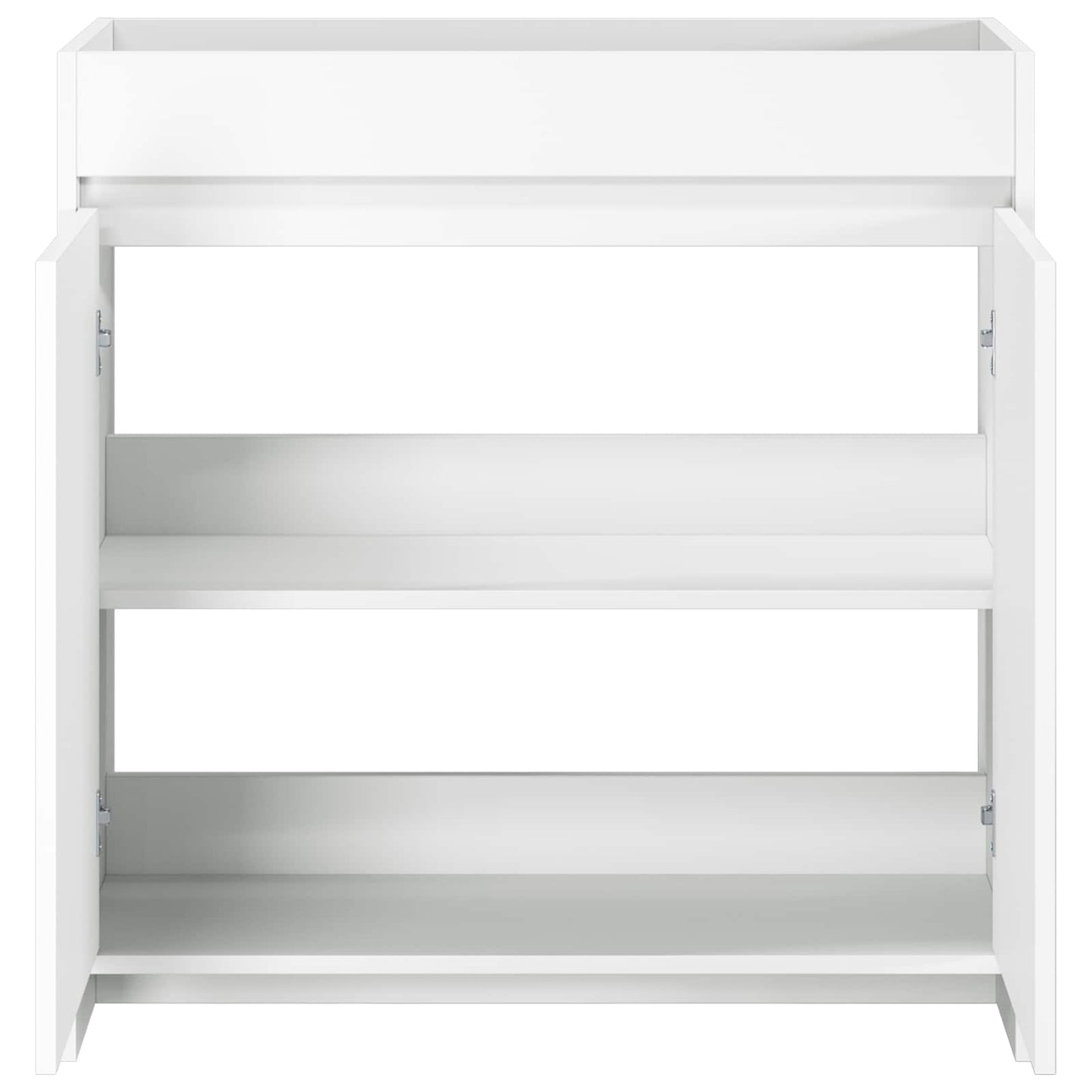 Badkamer Onder Wasbak Kast Wit 78,5 x 37,5 x 81 cm Bewerkt hout