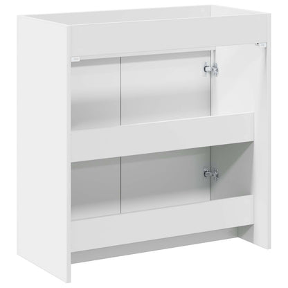 Badkamer Onder Wasbak Kast Wit 78,5 x 37,5 x 81 cm Bewerkt hout