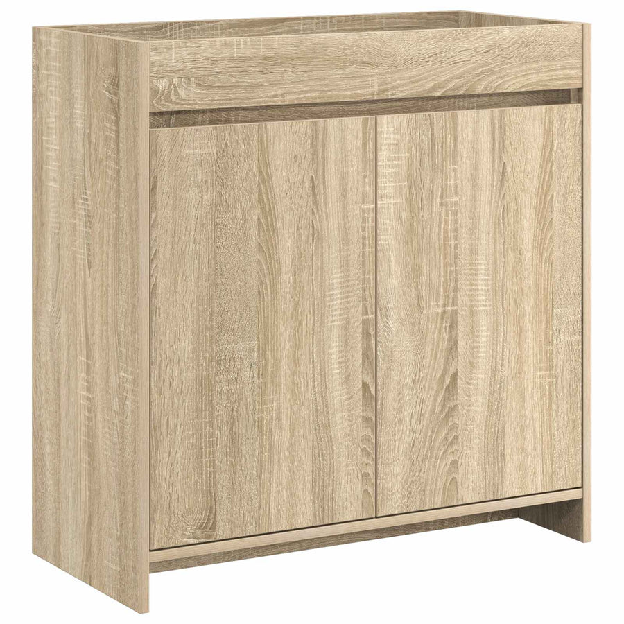 Badkamer Onder Wasbak Kast Sonoma Eiken 78,5 x 37,5 x 81 cm