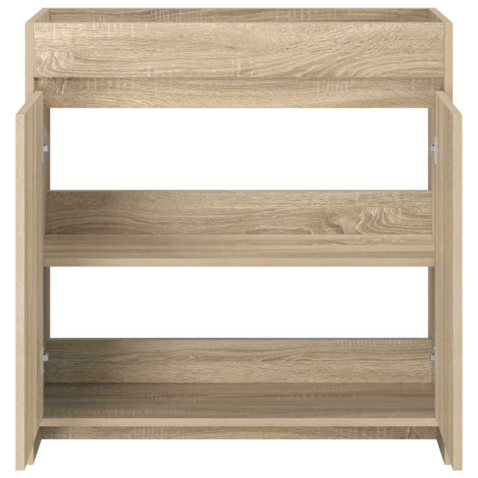 Badkamer Onder Wasbak Kast Sonoma Eiken 78,5 x 37,5 x 81 cm