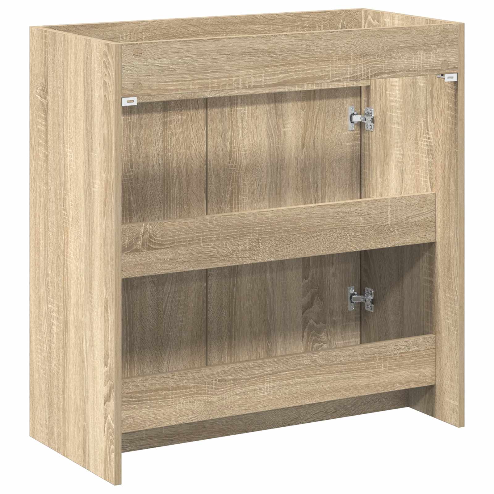 Badkamer Onder Wasbak Kast Sonoma Eiken 78,5 x 37,5 x 81 cm