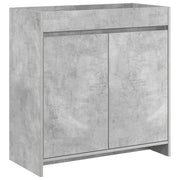 Badkamerkast onder wasbak 78,5x37,5x81 cm betongrijs