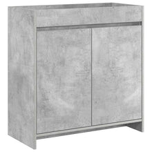 Badkamer Onder Wasbak Kast Betongrijs 78,5 x 37,5 x 81 cm
