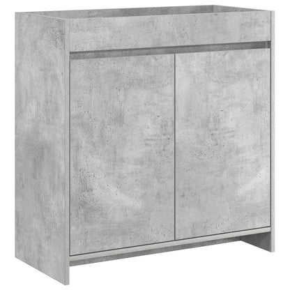 Badkamer Onder Wasbak Kast Betongrijs 78,5 x 37,5 x 81 cm
