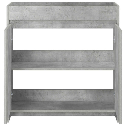 Badkamer Onder Wasbak Kast Betongrijs 78,5 x 37,5 x 81 cm