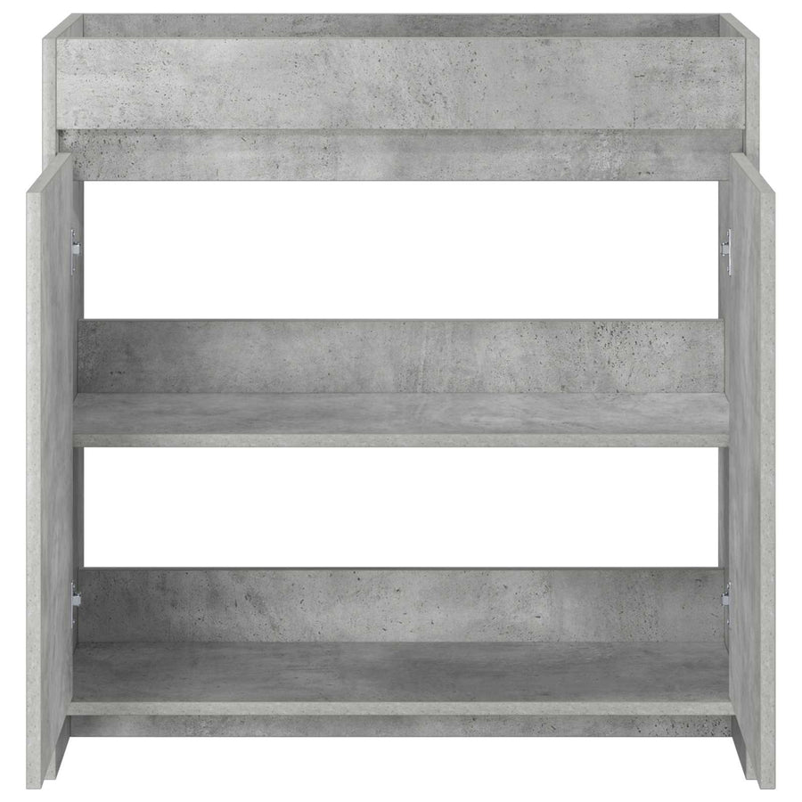 Badkamer Onder Wasbak Kast Betongrijs 78,5 x 37,5 x 81 cm