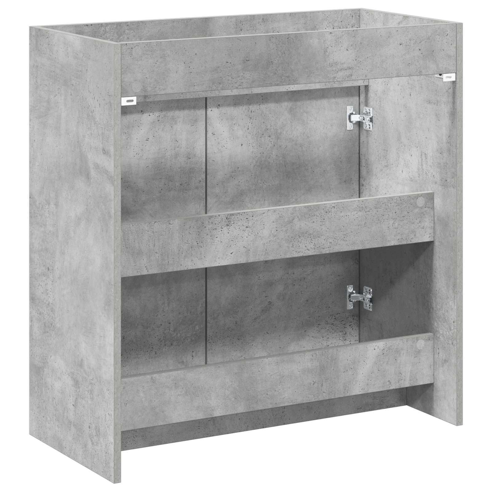Badkamer Onder Wasbak Kast Betongrijs 78,5 x 37,5 x 81 cm