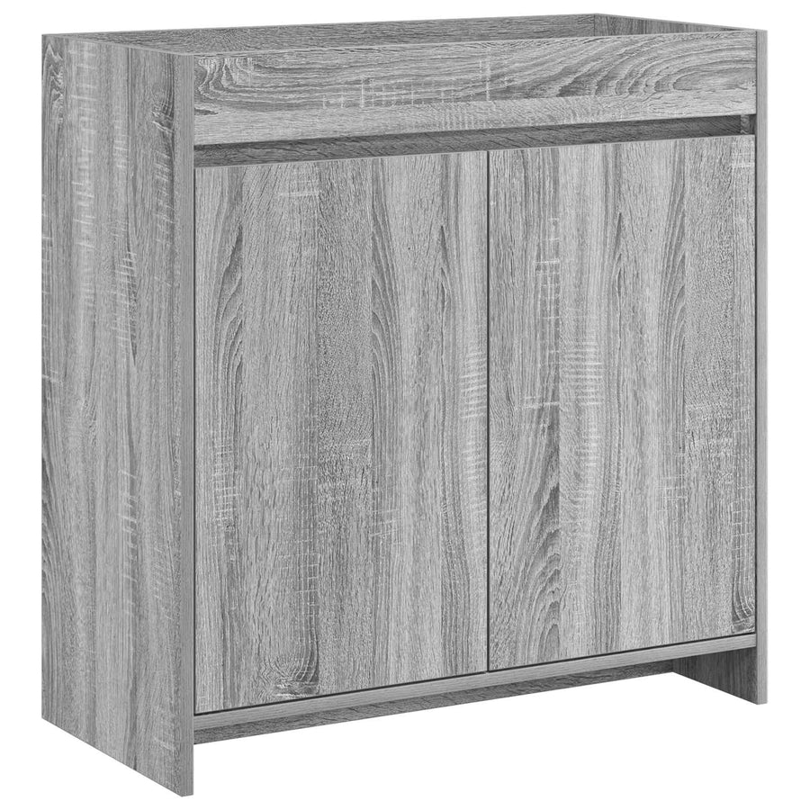 Badkamer Onder Wasbak Kast Grijs Sonoma 78,5 x 37,5 x 81 cm