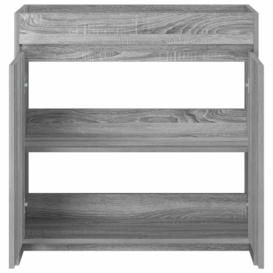 Badkamer Onder Wasbak Kast Grijs Sonoma 78,5 x 37,5 x 81 cm