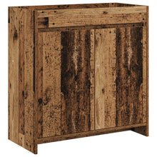 Badkamer Onder Wasbak Kast Oud hout 78,5 x 37,5 x 81 cm