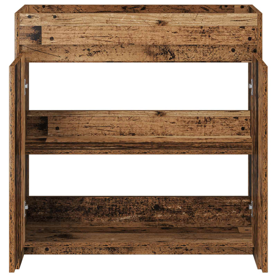 Badkamer Onder Wasbak Kast Oud hout 78,5 x 37,5 x 81 cm