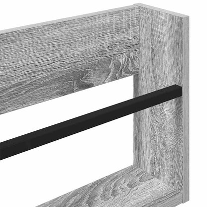Tijdschrift Rek Bewerkt Hout 1 60 x 12 x 30 cm Grijs sonoma